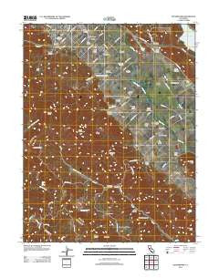 Rutherford California Historical topographic map, 1:24000 scale, 7.5 X 7.5 Minute, Year 2012