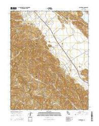 Rutherford California Current topographic map, 1:24000 scale, 7.5 X 7.5 Minute, Year 2015