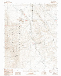 Ryan California Historical topographic map, 1:24000 scale, 7.5 X 7.5 Minute, Year 1988