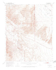 Ryan California Historical topographic map, 1:62500 scale, 15 X 15 Minute, Year 1952