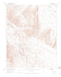 Ryan California Historical topographic map, 1:62500 scale, 15 X 15 Minute, Year 1952