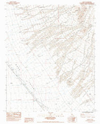 Sablon California Historical topographic map, 1:24000 scale, 7.5 X 7.5 Minute, Year 1983