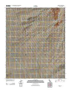 Sablon California Historical topographic map, 1:24000 scale, 7.5 X 7.5 Minute, Year 2012