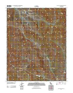 Sacatar Canyon California Historical topographic map, 1:24000 scale, 7.5 X 7.5 Minute, Year 2012