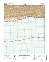 Sacate California Current topographic map, 1:24000 scale, 7.5 X 7.5 Minute, Year 2015