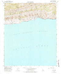 Sacate California Historical topographic map, 1:24000 scale, 7.5 X 7.5 Minute, Year 1953