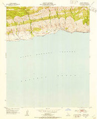 Sacate California Historical topographic map, 1:24000 scale, 7.5 X 7.5 Minute, Year 1953