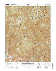 Sacate Ridge California Current topographic map, 1:24000 scale, 7.5 X 7.5 Minute, Year 2015