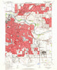 Sacramento East California Historical topographic map, 1:24000 scale, 7.5 X 7.5 Minute, Year 1954