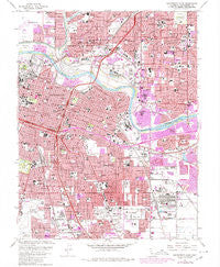 Sacramento East California Historical topographic map, 1:24000 scale, 7.5 X 7.5 Minute, Year 1967