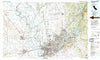 Sacramento California Historical topographic map, 1:100000 scale, 30 X 60 Minute, Year 1994