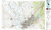 Sacramento California Historical topographic map, 1:100000 scale, 30 X 60 Minute, Year 1994