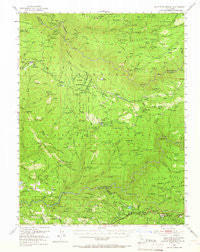 Saddle Mountain California Historical topographic map, 1:62500 scale, 15 X 15 Minute, Year 1950