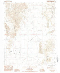 Saddle Peak Hills California Historical topographic map, 1:24000 scale, 7.5 X 7.5 Minute, Year 1984