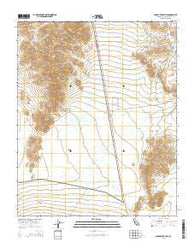 Saddle Peak Hills California Current topographic map, 1:24000 scale, 7.5 X 7.5 Minute, Year 2015
