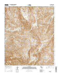 Sage California Current topographic map, 1:24000 scale, 7.5 X 7.5 Minute, Year 2015