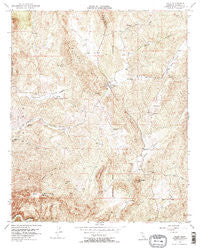 Sage California Historical topographic map, 1:24000 scale, 7.5 X 7.5 Minute, Year 1954