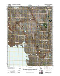 Sagebrush Butte California Historical topographic map, 1:24000 scale, 7.5 X 7.5 Minute, Year 2012