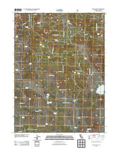 Said Valley California Historical topographic map, 1:24000 scale, 7.5 X 7.5 Minute, Year 2012