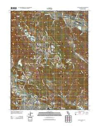 Saint Helena California Historical topographic map, 1:24000 scale, 7.5 X 7.5 Minute, Year 2012