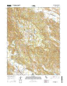 Saint Helena California Current topographic map, 1:24000 scale, 7.5 X 7.5 Minute, Year 2015