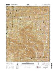 Saint John Mountain California Current topographic map, 1:24000 scale, 7.5 X 7.5 Minute, Year 2015