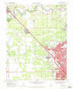 Salida California Historical topographic map, 1:24000 scale, 7.5 X 7.5 Minute, Year 1969