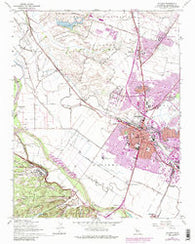 Salinas California Historical topographic map, 1:24000 scale, 7.5 X 7.5 Minute, Year 1947