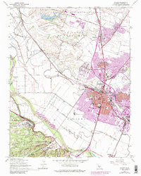 Salinas California Historical topographic map, 1:24000 scale, 7.5 X 7.5 Minute, Year 1947