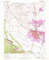 Salinas California Historical topographic map, 1:24000 scale, 7.5 X 7.5 Minute, Year 1947