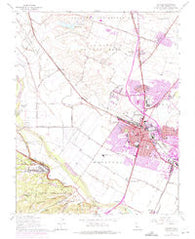 Salinas California Historical topographic map, 1:24000 scale, 7.5 X 7.5 Minute, Year 1947