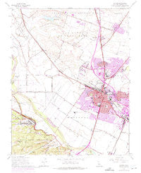 Salinas California Historical topographic map, 1:24000 scale, 7.5 X 7.5 Minute, Year 1947