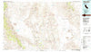 Saline Valley California Historical topographic map, 1:100000 scale, 30 X 60 Minute, Year 1985