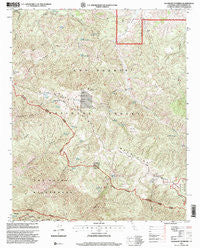 Salisbury Potrero California Historical topographic map, 1:24000 scale, 7.5 X 7.5 Minute, Year 1995