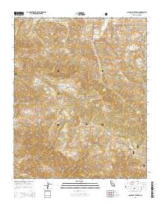 Salisbury Potrero California Current topographic map, 1:24000 scale, 7.5 X 7.5 Minute, Year 2015