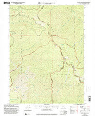 Salmon Mountain California Historical topographic map, 1:24000 scale, 7.5 X 7.5 Minute, Year 1997