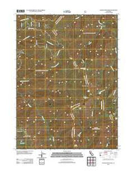 Salmon Mountain California Historical topographic map, 1:24000 scale, 7.5 X 7.5 Minute, Year 2012