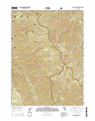 Salmon Mountain California Current topographic map, 1:24000 scale, 7.5 X 7.5 Minute, Year 2015