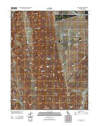 Salt Canyon California Historical topographic map, 1:24000 scale, 7.5 X 7.5 Minute, Year 2012
