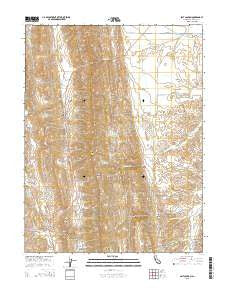 Salt Canyon California Current topographic map, 1:24000 scale, 7.5 X 7.5 Minute, Year 2015