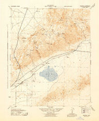 Saltdale California Historical topographic map, 1:62500 scale, 15 X 15 Minute, Year 1943