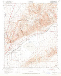 Saltdale California Historical topographic map, 1:62500 scale, 15 X 15 Minute, Year 1943