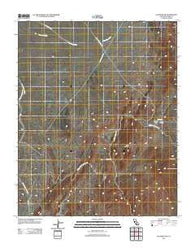 Saltdale NW California Historical topographic map, 1:24000 scale, 7.5 X 7.5 Minute, Year 2012