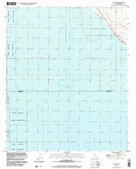Salton California Historical topographic map, 1:24000 scale, 7.5 X 7.5 Minute, Year 1998