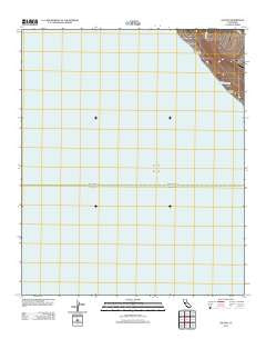 Salton California Historical topographic map, 1:24000 scale, 7.5 X 7.5 Minute, Year 2012