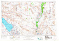 Salton Sea California Historical topographic map, 1:250000 scale, 1 X 2 Degree, Year 1959