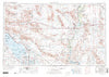Salton Sea California Historical topographic map, 1:250000 scale, 1 X 2 Degree, Year 1959