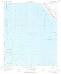 Salton California Historical topographic map, 1:24000 scale, 7.5 X 7.5 Minute, Year 1956