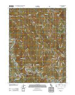 Salyer California Historical topographic map, 1:24000 scale, 7.5 X 7.5 Minute, Year 2012