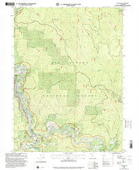Salyer California Historical topographic map, 1:24000 scale, 7.5 X 7.5 Minute, Year 1997